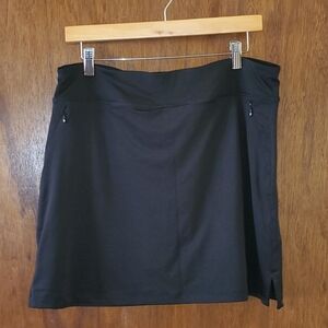 TGW Black Athletic Skort Sz Large